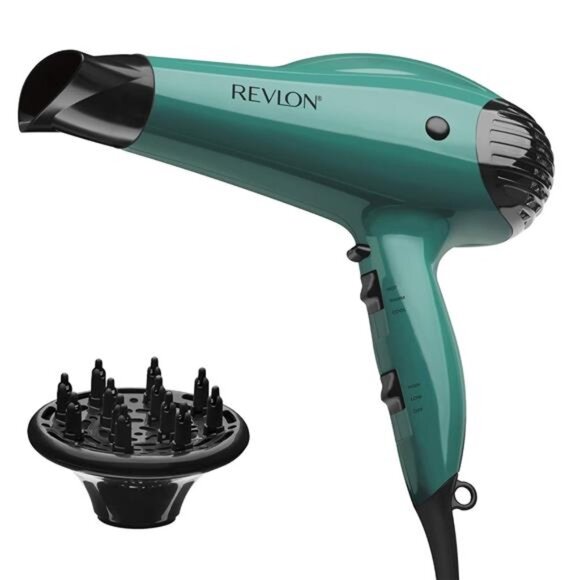 Volume Booster Hair Dryer1875W for Voluminous Lift and Body, (Green)